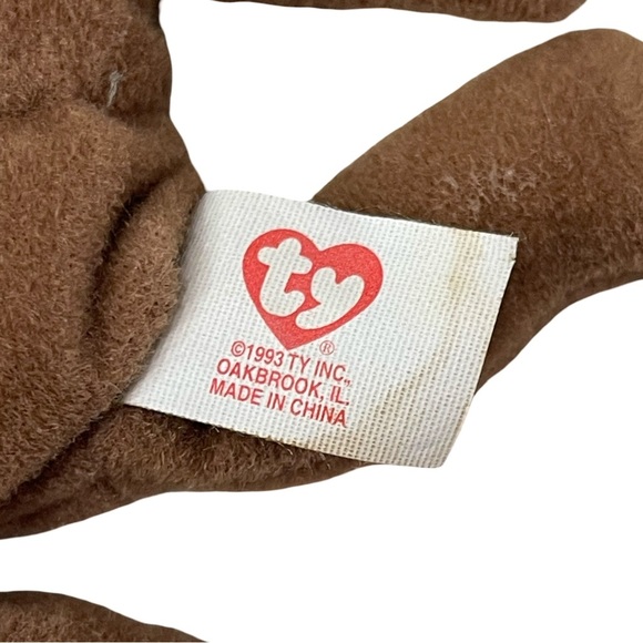 Brown Teddy Bear with Union Jack Patch - Picture 4 of 5